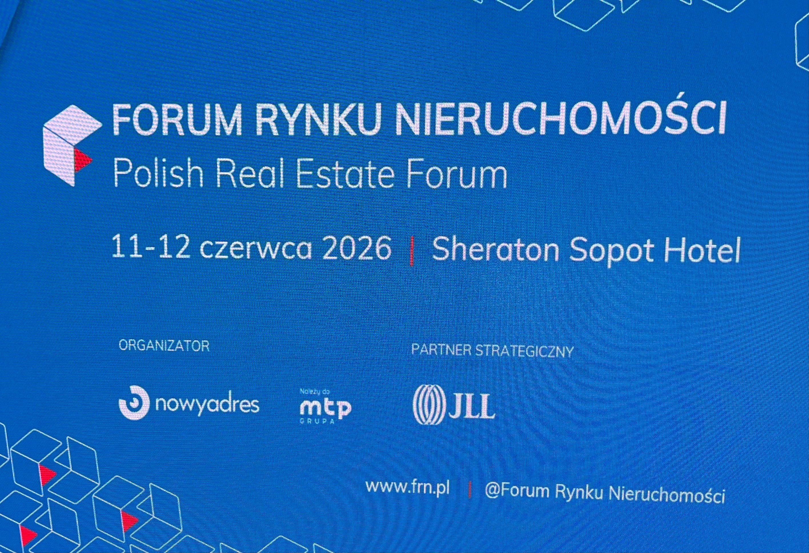 Forum Rynku Nieruchmosci udział w konferencji